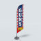 Sinonarui Guns Ammo Low Price Hot Selling Custom Pattern Beach Flags Feather Flags
