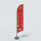 Sinonarui Gift Shop Low Price Hot Selling Custom Pattern Beach Flags Feather Flags