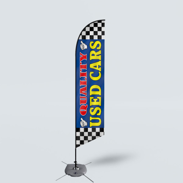 Sinonarui Quality Used Cars Low Price Hot Selling Custom Pattern Beach Flags Feather Flags