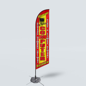 Sinonarui Repair Computer Service Low Price Hot Selling Custom Pattern Beach Flags Feather Flags
