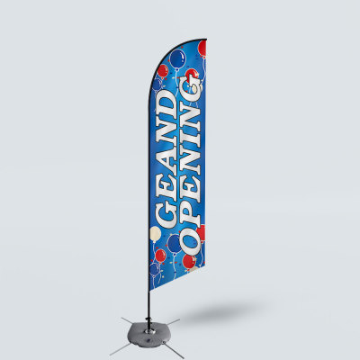 Sinonarui Grand Opening Low Price Hot Selling Custom Pattern Beach Flags Feather Flags
