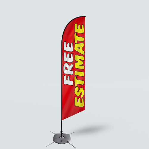Sinonarui Free Estimate Low Price Hot Selling Custom Pattern Beach Flags Feather Flags