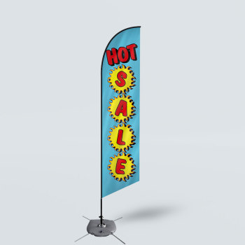 Sinonarui Hot Sale Low Price Hot Selling Custom Pattern Beach Flags Feather Flags