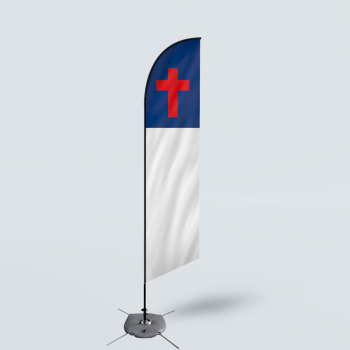 Sinonarui Christian Flags Low Price Hot Selling Custom Pattern Beach Flags Feather Flags