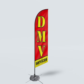 Sinonarui DMV Services Low Price Hot Selling Custom Pattern Beach Flags Feather Flags