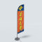 Sinonarui Big Sale Low Price Hot Selling Custom Pattern Beach Flags Feather Flags