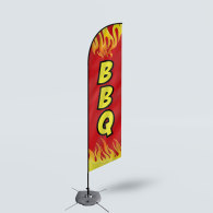 Sinonarui BBQ Low Price Hot Selling Custom Pattern Beach Flags Feather Flags