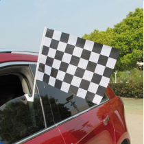 Custom printing 100% polyester car flags