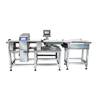 Checkweigher metal detector combination machine weigh checker machine