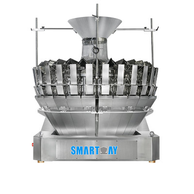 28 Head Multihead Weigher Weighing Scale Grain Weighing Machine