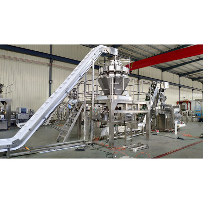 Blue belt food grade conveyor incline conveyor