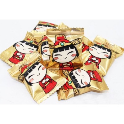 Hard candy warp candy double twisted candy packing machine candy filling packaging machine