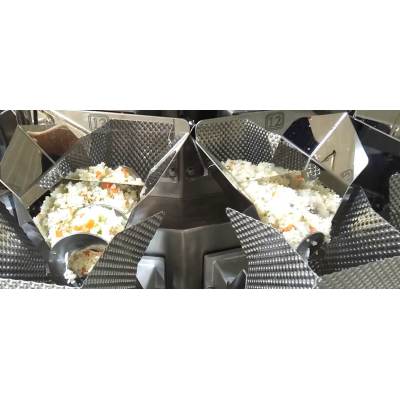 14 Head Screw Multihead Weigher Fried Rice Packing Machine