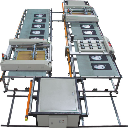 SPT Automatic Flatbed Screen Printing Machine For T-shirt