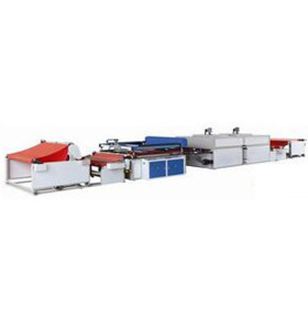 Automatic Roll to roll screen printing machine nonwoven