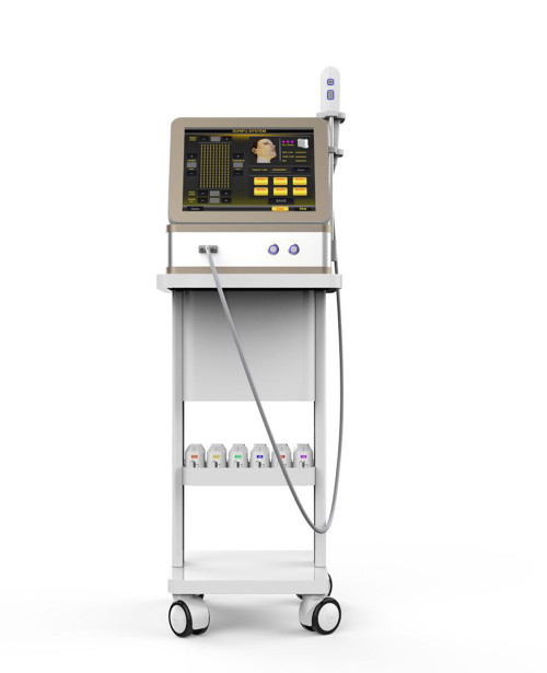 Máquina de ultrasonido enfocada de alta intensidad Hifu 3D Lifting facial antiarrugas Estiramiento de la piel