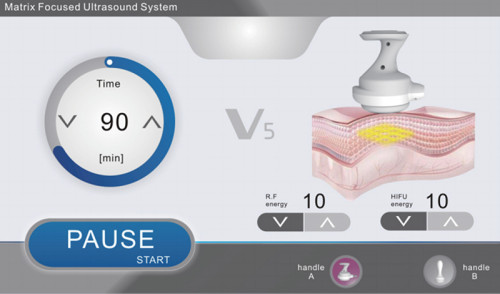 Máquina de belleza de elevación facial cuerpo adelgazante Cavitación de vacío Máquina de sistema RF