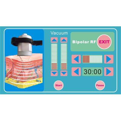 Professional portable RF vacuum ultrasonic cavitation radio frequency machine