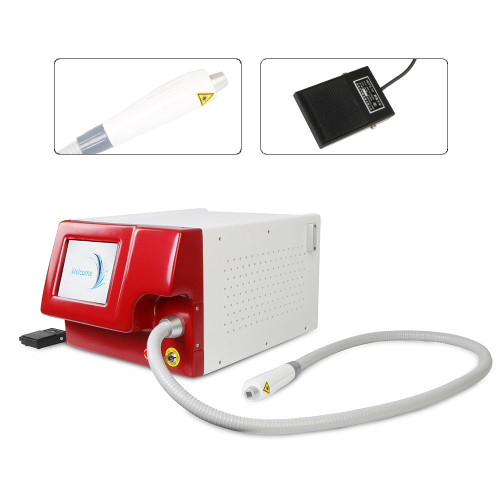Professional portable 808nm fiber coupled laser diode permanent hair removal beauty machine