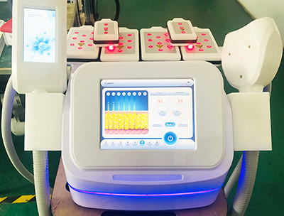 Latest Portable Cryo + Cavitation + RF + Lipolaser Machine