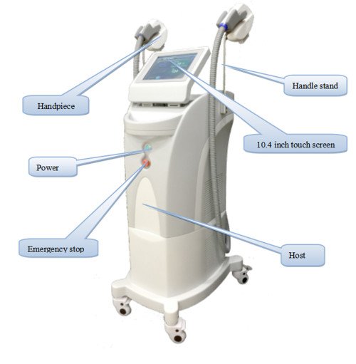 HR FHR SR FSR OPT ipl hair removal machine for salon