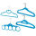 customized plastic hangers/cloth hangers
