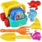 Baby educational remote control car airplane toy plastic injection moulding