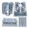 Corrosion Resistance Plastic Injection Mould Products Plastic Auto Spare Parts