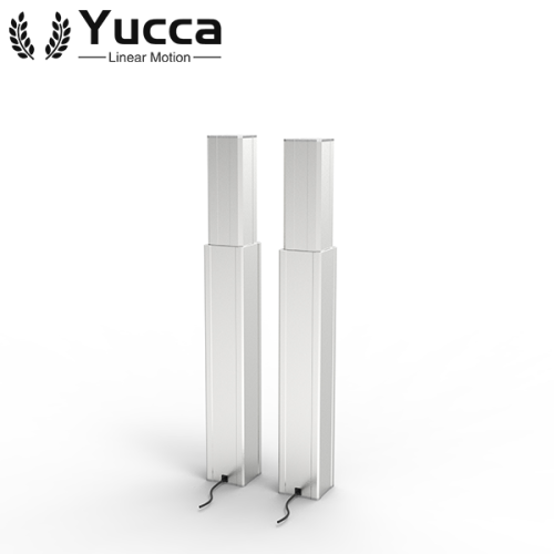 Synchronous adjustable aluminum electric table lifting column with controller