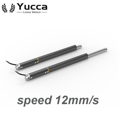 24V DC brush linear drive motor stroke option for solar light 600N