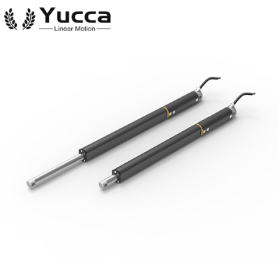 24V high quality  compact size tubular linear actuator with limit switch 100N