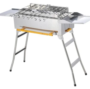 with motor automatic equipment bbq grill
