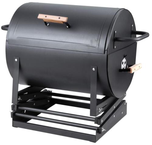 Newest beer grill Safe continuous increase charcoal with smoke
