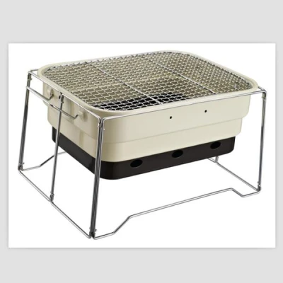 With carry bag portable bbq grill