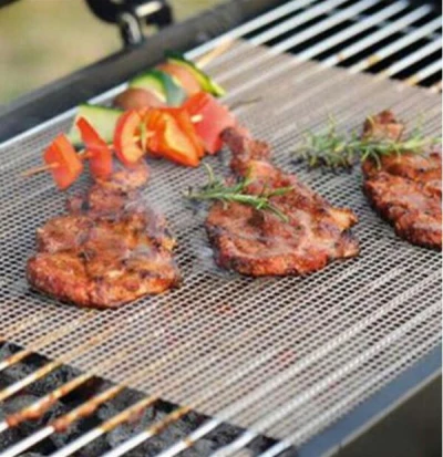 Non Stick Grilling Mats BBQ Mesh Churrasco Roaster Cooking Tools