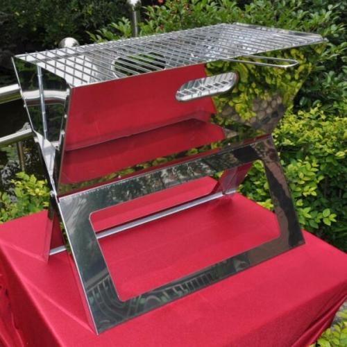 stainless steel portable bbq grill