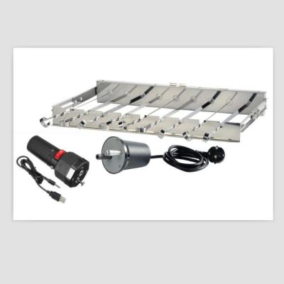 with motor automatic equipment bbq grill