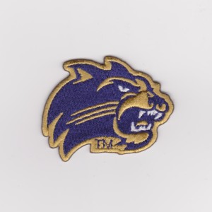 Embroidered Service Custom Tiger Animal Logo 100% Machine Embroidery Patches and Badges with Iron on