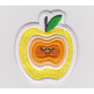 Embroidered mini fruit patch badge applique patch garment