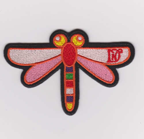 Custom-made high-quality cute animal badge dragonfly embroidered badge