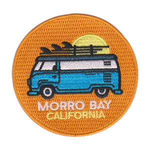 Custom 100% full embroidery patch embroidery patch