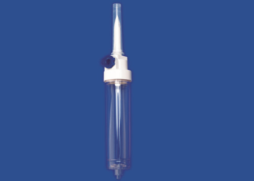 Air Flow stop drip chamber for iv set