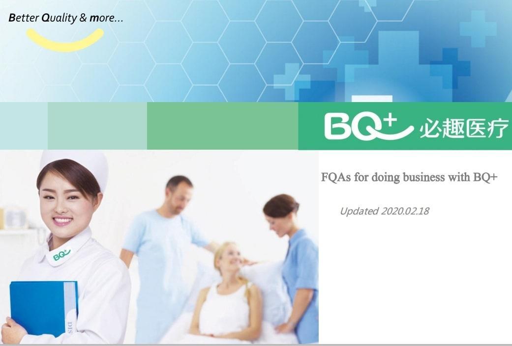 BQ+ Medical Customer FQA