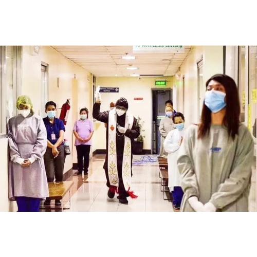 BQ Plus Medical donates Face masks to the Italian church