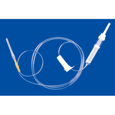 Blood transfusion set with pillow chamber | Transfusion set Manufacture