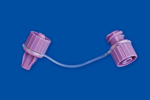 Enfit Male connector with cap | Enteral Feeding | Bulk Package | Medical Use Safety | Stomach Or Small Intestine
