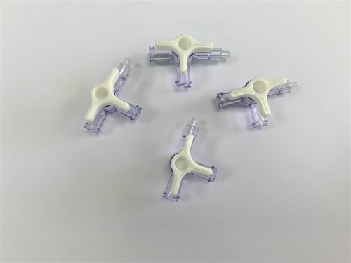 3 way stopcock for tubing | White | Blue | Medical Use | Disposable | Medical Device Wholesaler
