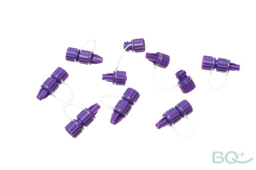 Enfit Male connector with cap | Enteral Feeding | Bulk Package | Medical Use Safety | Stomach Or Small Intestine