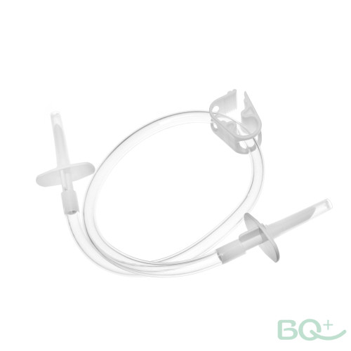 Veterinary infusion extension tubing