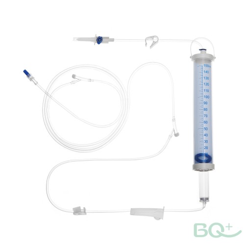 PVC or free-PVC vented Burette Chamber with filter for children iv set use